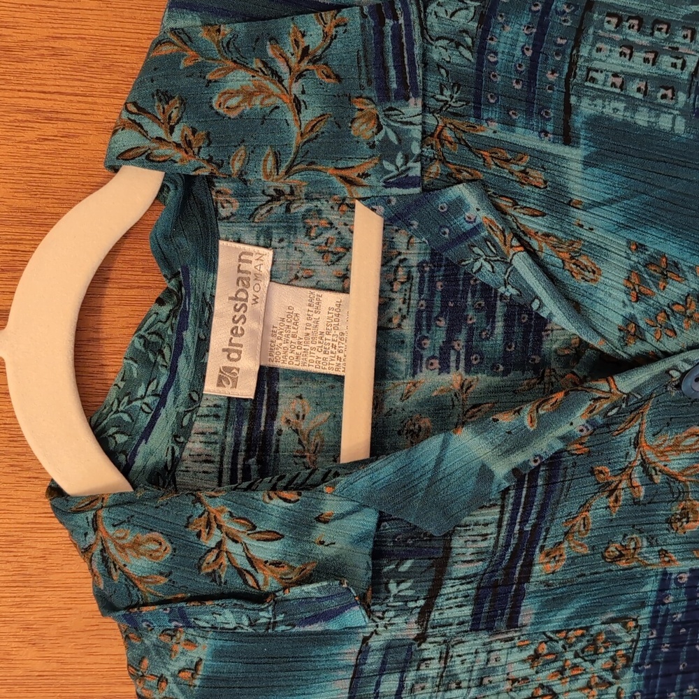 Two Piece Summer Dress  Sz 16